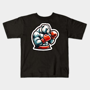 bear boxing Kids T-Shirt